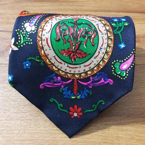 Stylvs Mens 100% Silk Necktie - Picture 3 of 10